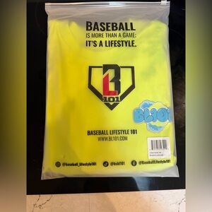 NWT Men's Baseball Lifestyle 101 Cotton Candy Shirt